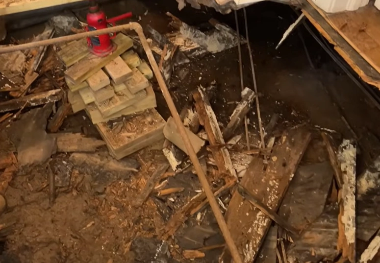 Water Damage Insurance Claims Guide for Nebraska Documented tile floor water damage for a Nebraska insurance claim